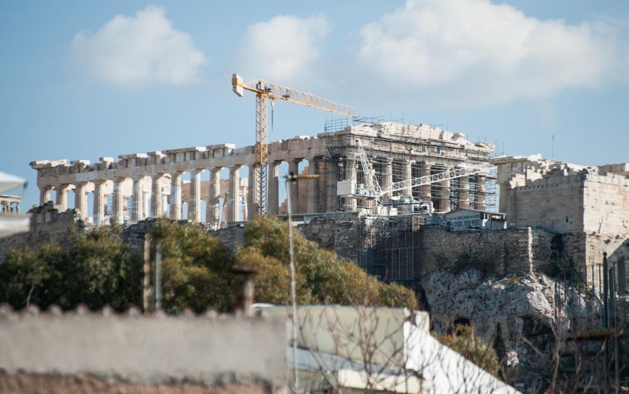 2 Bedroom Apartment At The Historical Center, View To Acropolis Athens Exterior photo